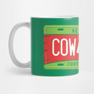 Cowabunga License Mug